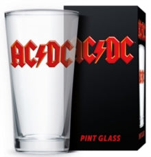 ACDC Logo Glass Merch Church Merthyr