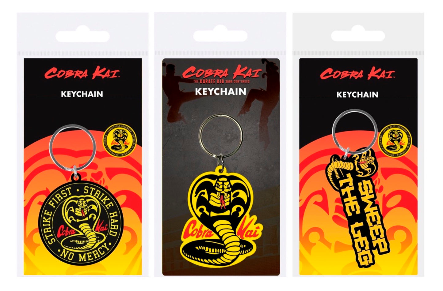Cobra Kai Rubber Keyrings Merch Church Merthyr
