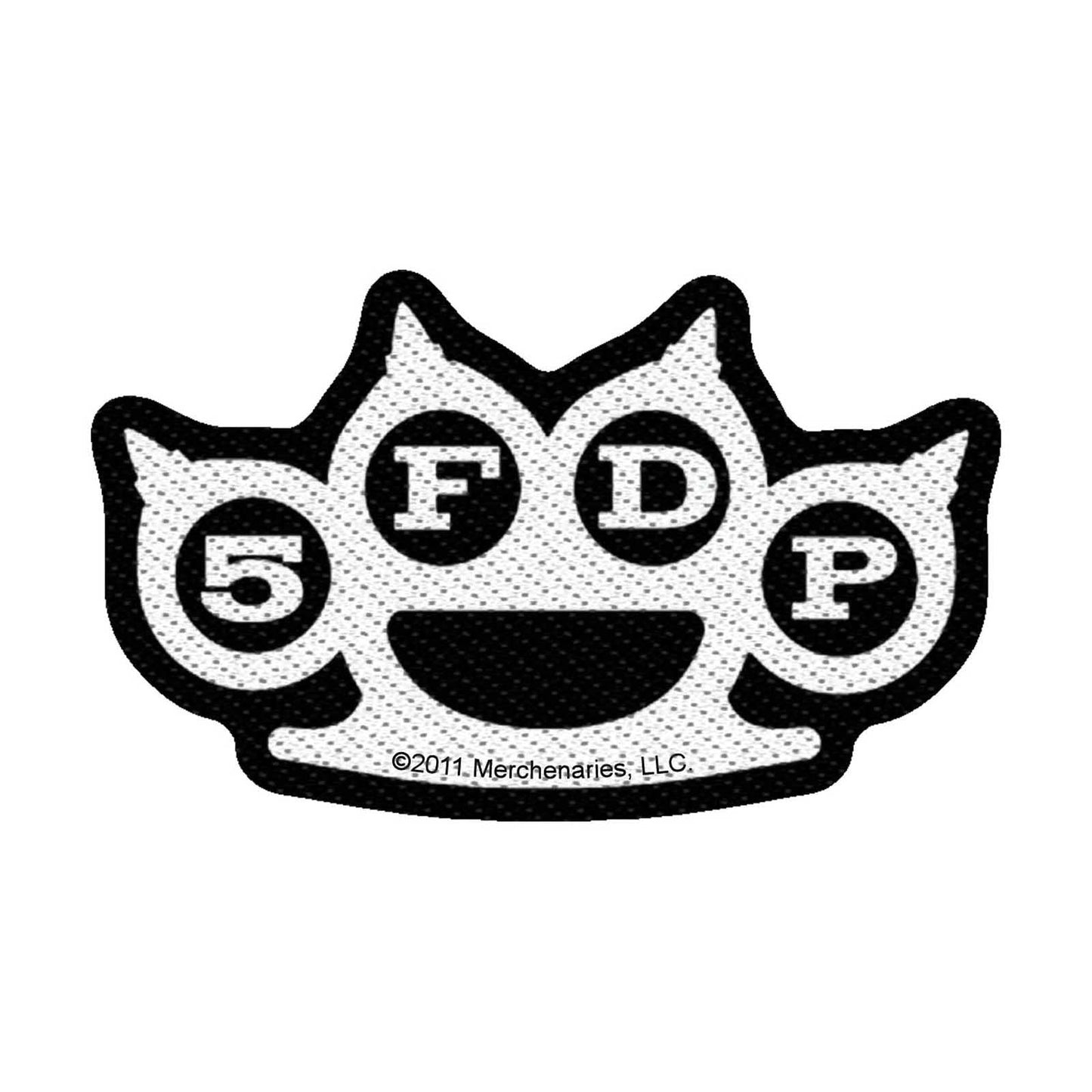 Five Finger Death Punch - Knuckles Patch Merch Church Merthyr