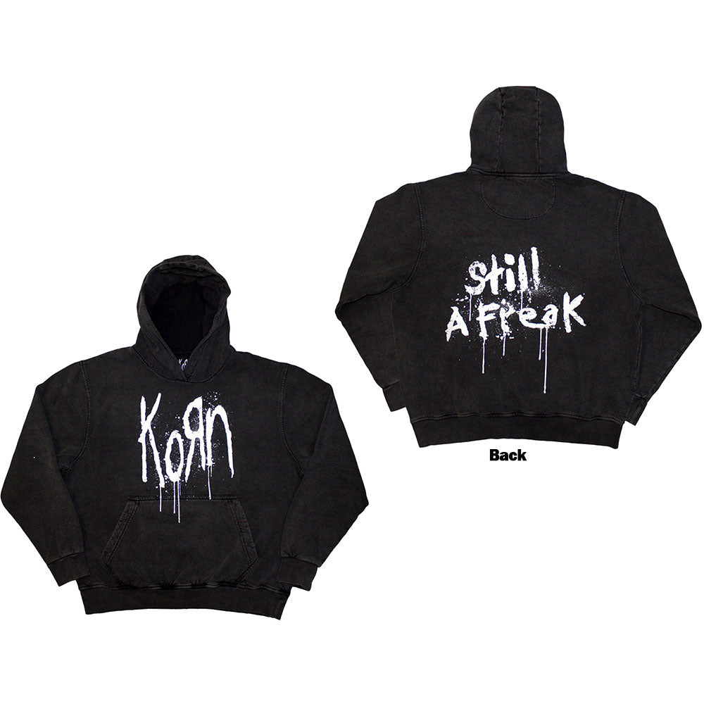 Korn Stone Wash Hoodie: Still A Freak