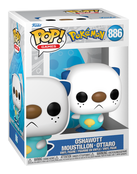 Pop Games - Pokemon - Oshawott - #886 Merch Church Merthyr