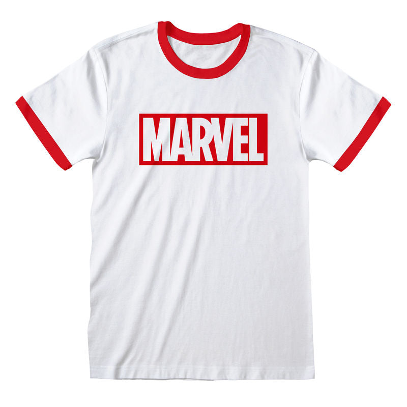 Marvel Logo Ringer Tee
