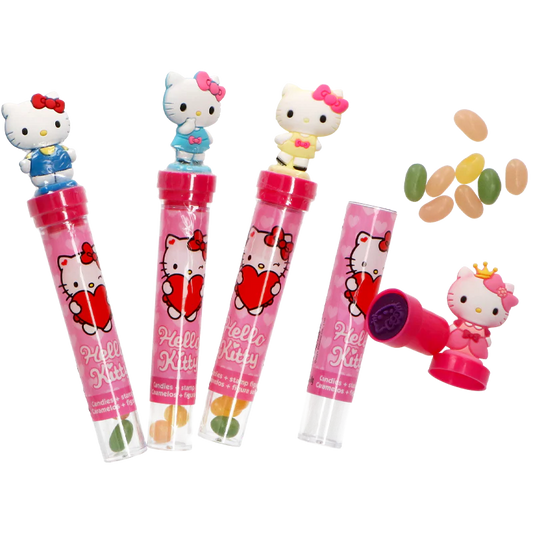 Hello Kitty Stamp Tube With Jellies (8g)