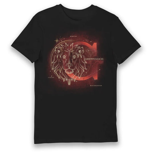 Harry Potter - Gryffindor Glow In The Dark Tee