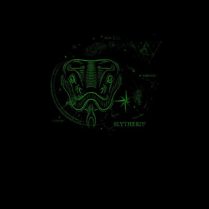 Harry Potter - Slytherin Glow In The Dark Tee