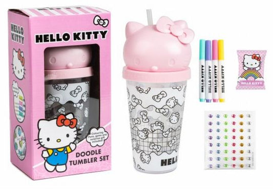 HELLO KITTY DOODLE TUMBLER