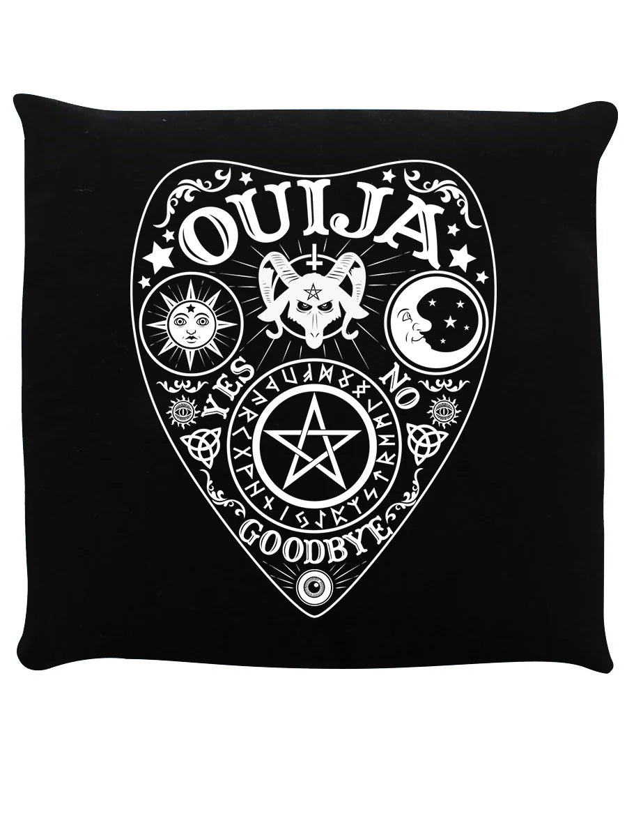 Ouija Planchette Black Cushion