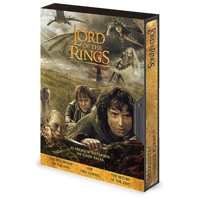 Lord Of The Rings VHS Style Premium Notebook
