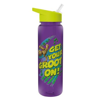 Get Your Groot On Plastic Water Bottle - Merch Church Merthyr