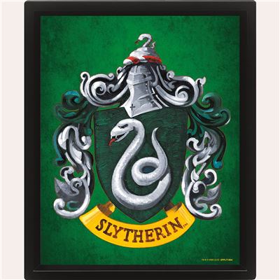Harry Potter - Slytherin Lenticular Print (Loose) - Merch Church Merthyr