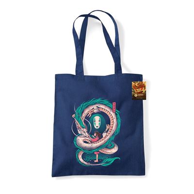 Illustrata Tote - Girl and the Dragon