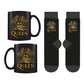 Queen Mug and Sock Set