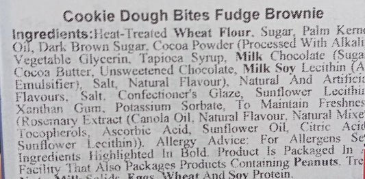 Cookie Dough Bites - Fudge Brownie