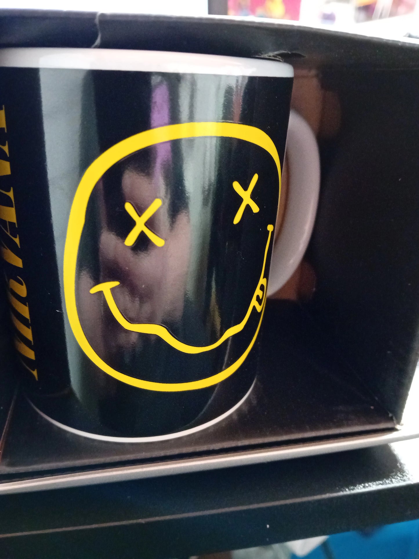 Nirvana Smiley Mug