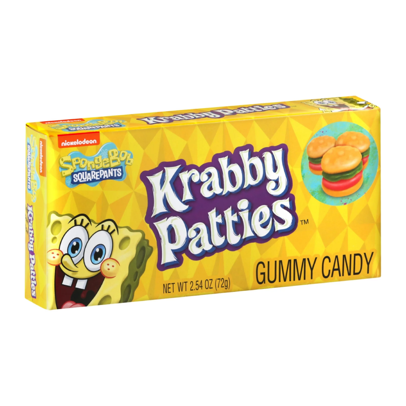 Spongebob Krabby Patties Original Theatre Box 2.54oz (74g)