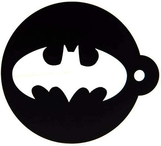 Batman Cappuccino Mug With Stencil