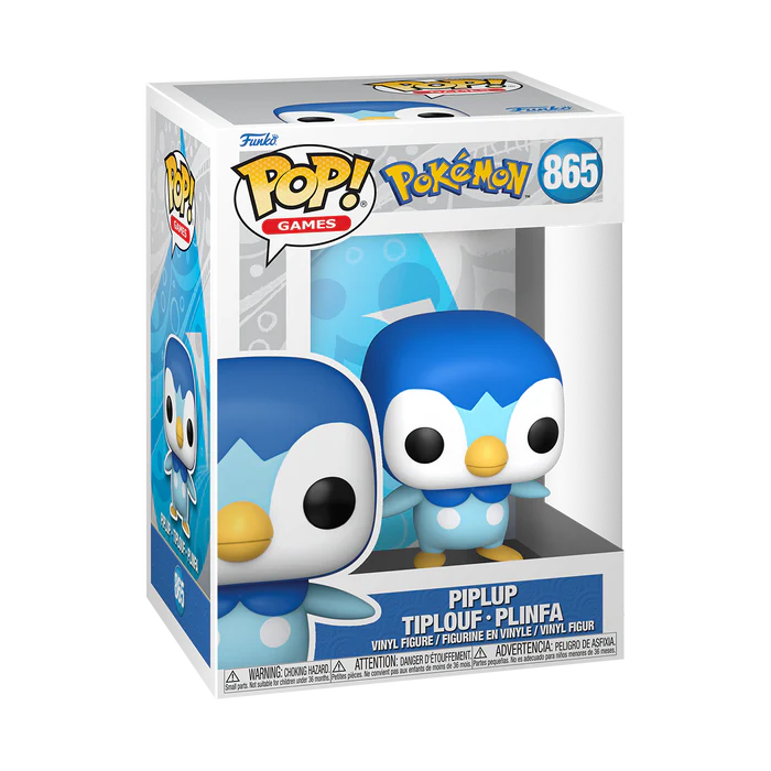 Pop Games - Pokemon - Piplup - #865
