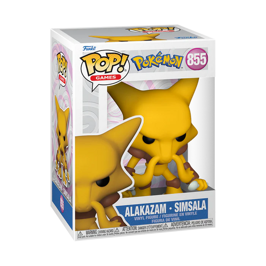 Pop Games - Pokemon - Alakazam - #855