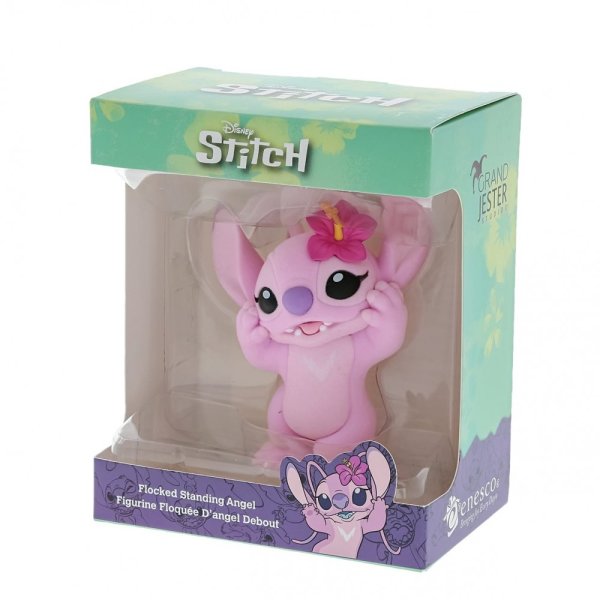 Stitch - Angel Flocked Mini Figure