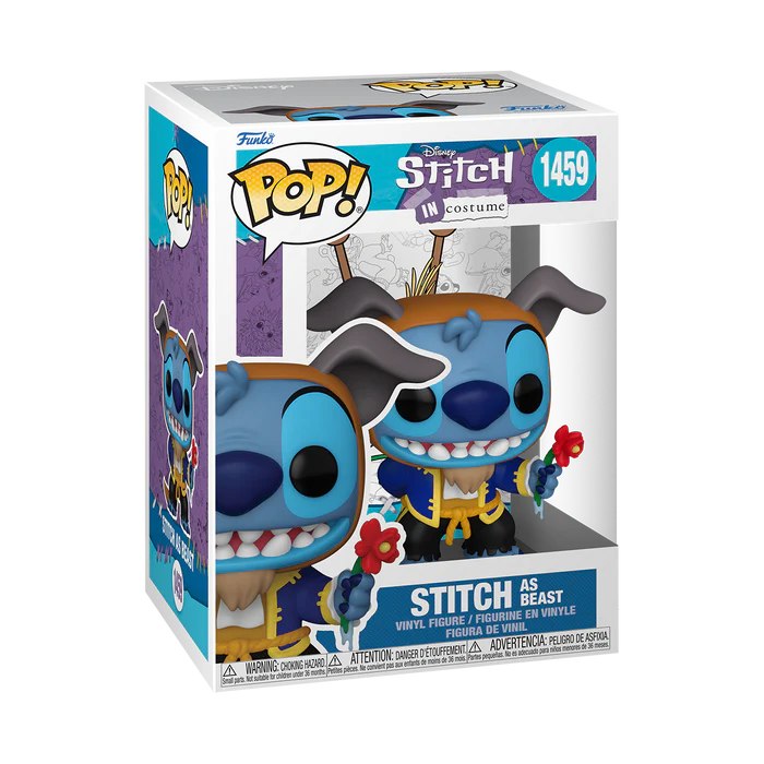 Pop Disney - Stitch In Costume - Stitch as Beast - #1459