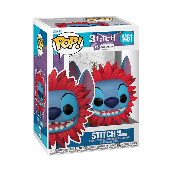 Pop Disney - Stitch In Costume - Stitch as Simba - #1461