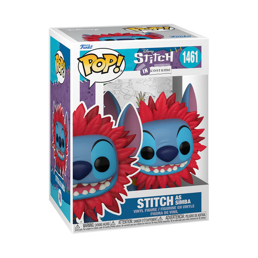 Pop Disney - Stitch In Costume - Stitch as Simba - #1461