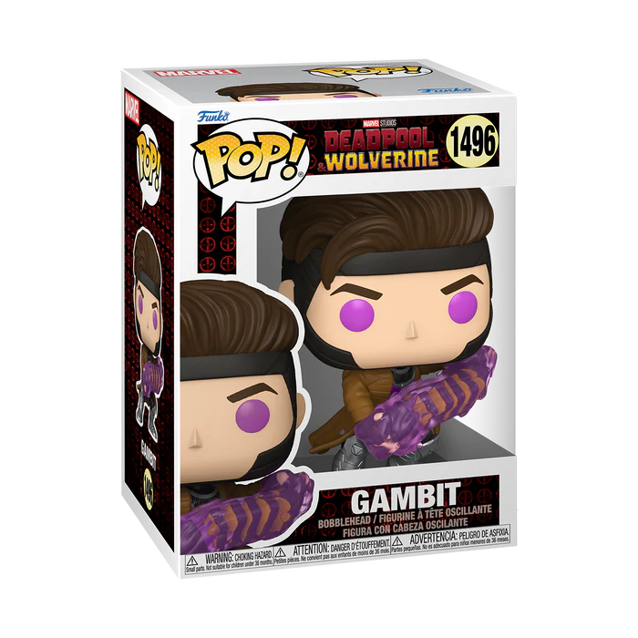 Pop - Deadpool + Wolverine - Gambit - #1496