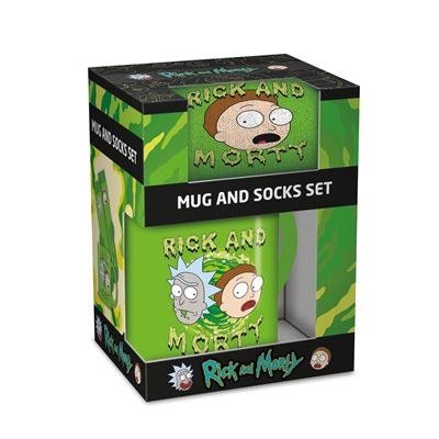 Rick & Morty Mug and Socks Set