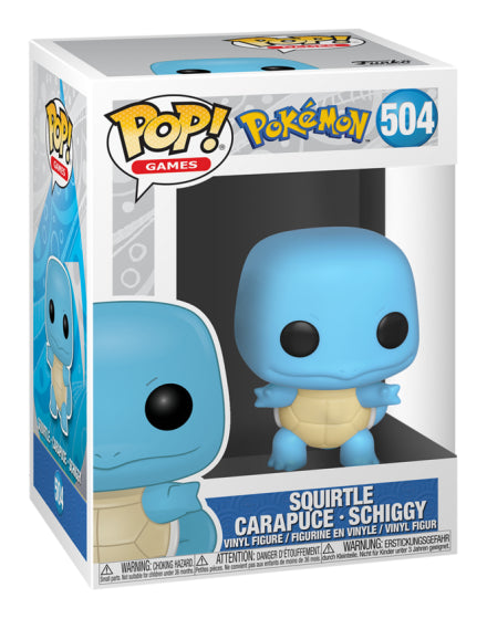 Pop! Games - Pokemon - Squirtle #504