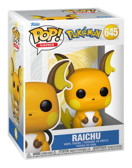 Pop Games - Pokemon - Raichu - #645