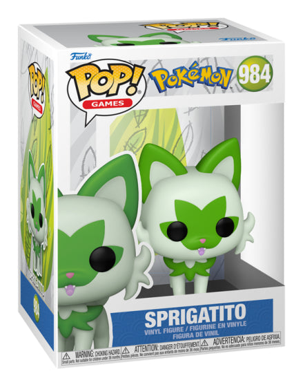 Pop Games - Pokemon - Sprigatito - #984