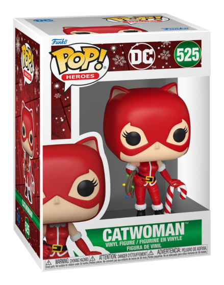 Pop Heroes - DC - Catwoman (Holiday) - #525