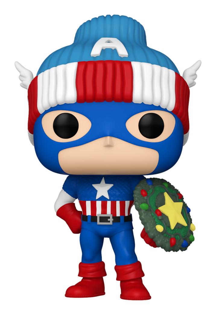 Pop Marvel - Captain America (Holiday) - #1438