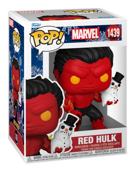 Pop Marvel - Red Hulk (Holiday) - #1439