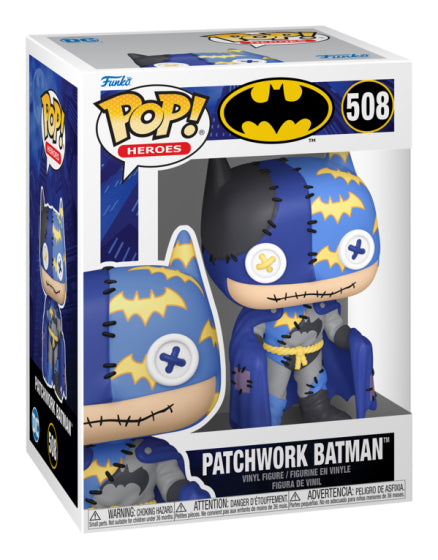 Pop Heroes - Batman - Patchwork Batman - #508