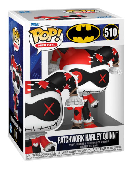 Pop Heroes - Batman - Patchwork Harley Quinn - #510