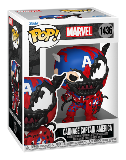 Pop Marvel - Carnage Captain America - #1436