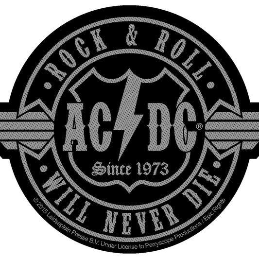 AC/DC -  Rock N Roll Patch Merch Church Merthyr