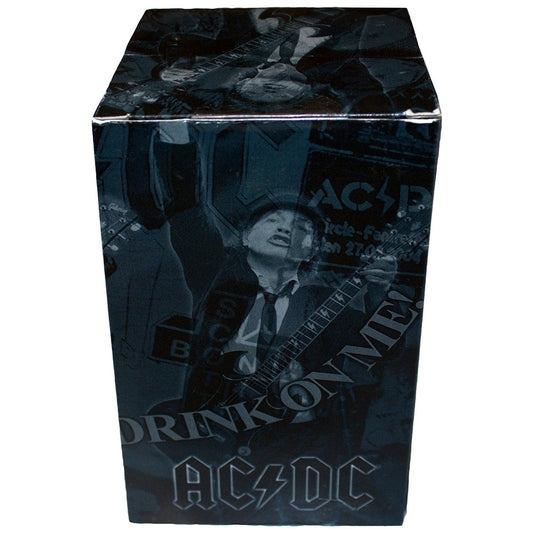 ACDC Back In Black Glass