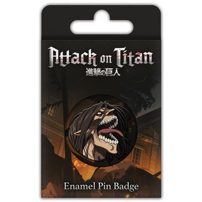 Attack On Titan Enamel Pin Badge Merch Church Merthyr