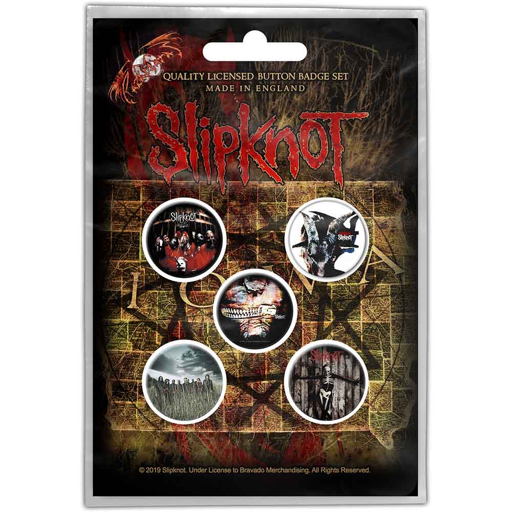 Slipknot - Albums Badge Pack