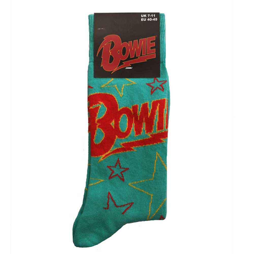 David Bowie - Stars Logo Socks