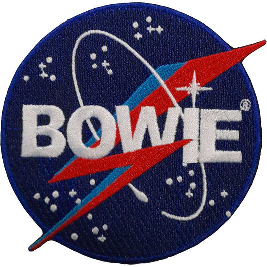 Bowie - NASA Logo Patch Merch Church Merthyr
