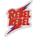Bowie - Rebel Rebel Patch Merch Church Merthyr