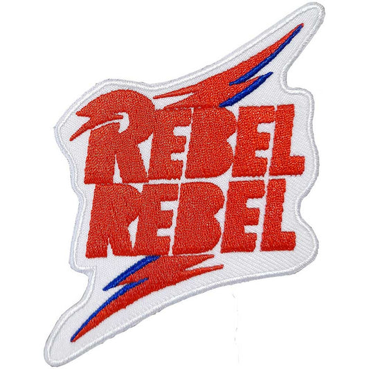 Bowie - Rebel Rebel Patch Merch Church Merthyr