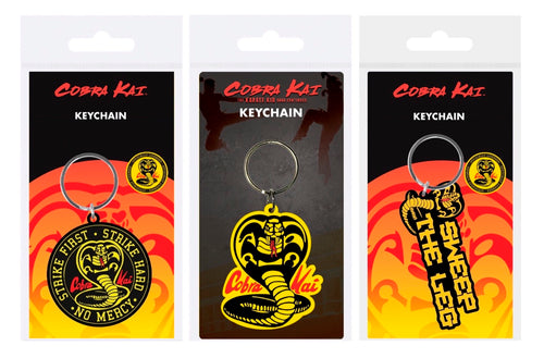 Cobra Kai Rubber Keyrings Merch Church Merthyr