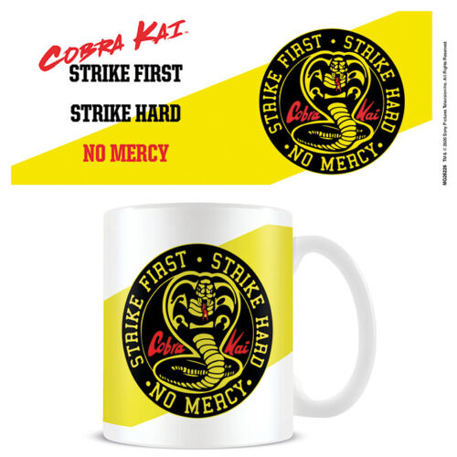 Cobra Kai - Strike First Mug Merch Church Merthyr