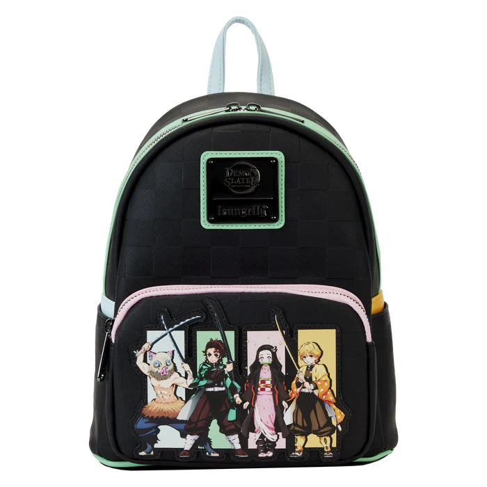 Demon Slayer Group Mini Backpack By Loungefly