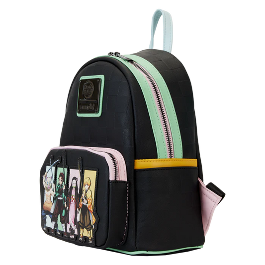 Demon Slayer Group Mini Backpack By Loungefly