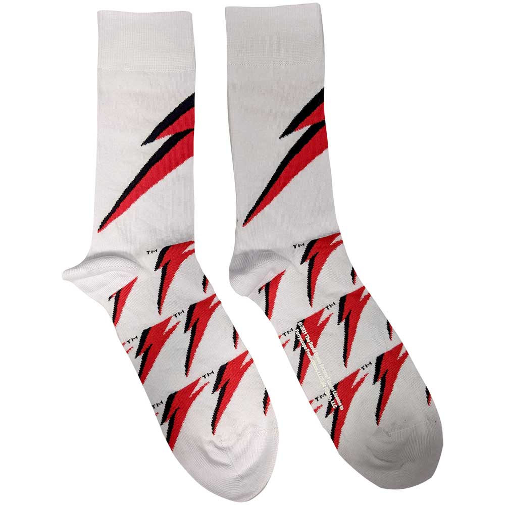 David Bowie - Flash Socks Merch Church Merthyr